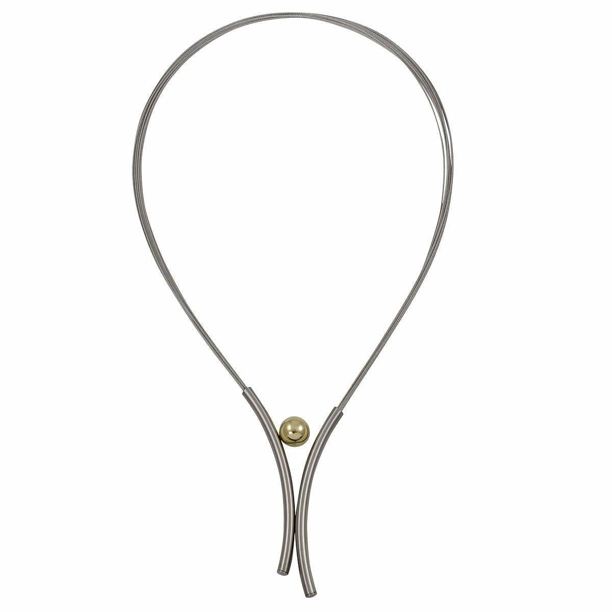 Charizzma Multi Wire Necklace - Gold 