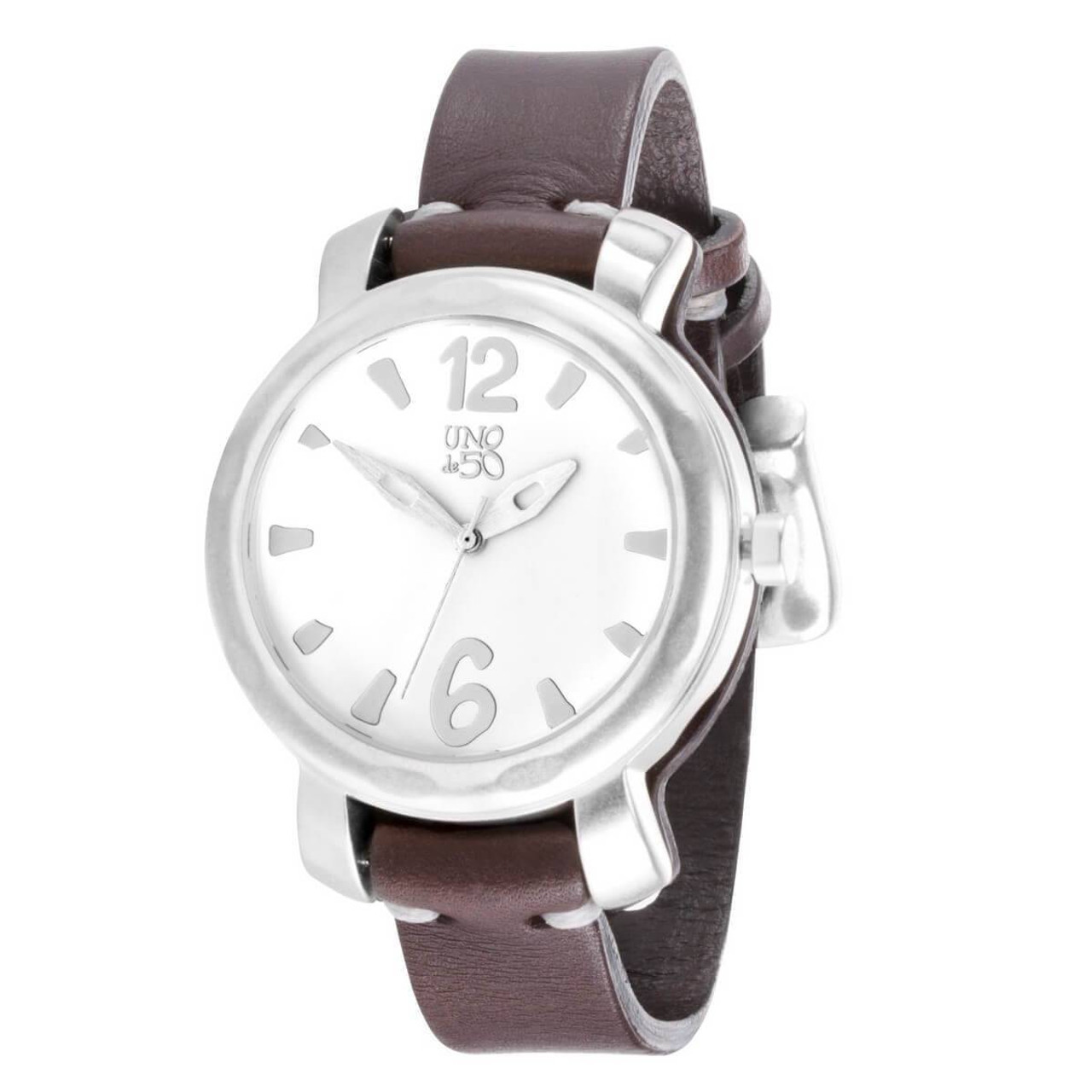 Pionier Watches - This watch has a 44mm without crown diameter in a  stainless steel case or gold plated 5-micron case. It does come with either  an original leather band or a