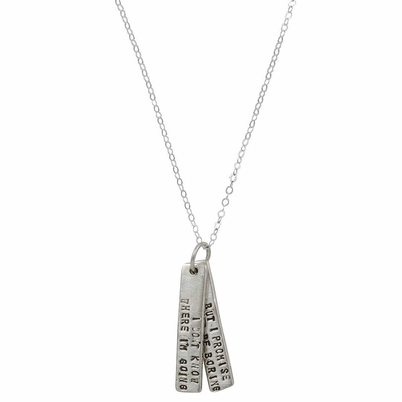 Bowie's Promise Necklace | David Bowie | Chocolate and Steel