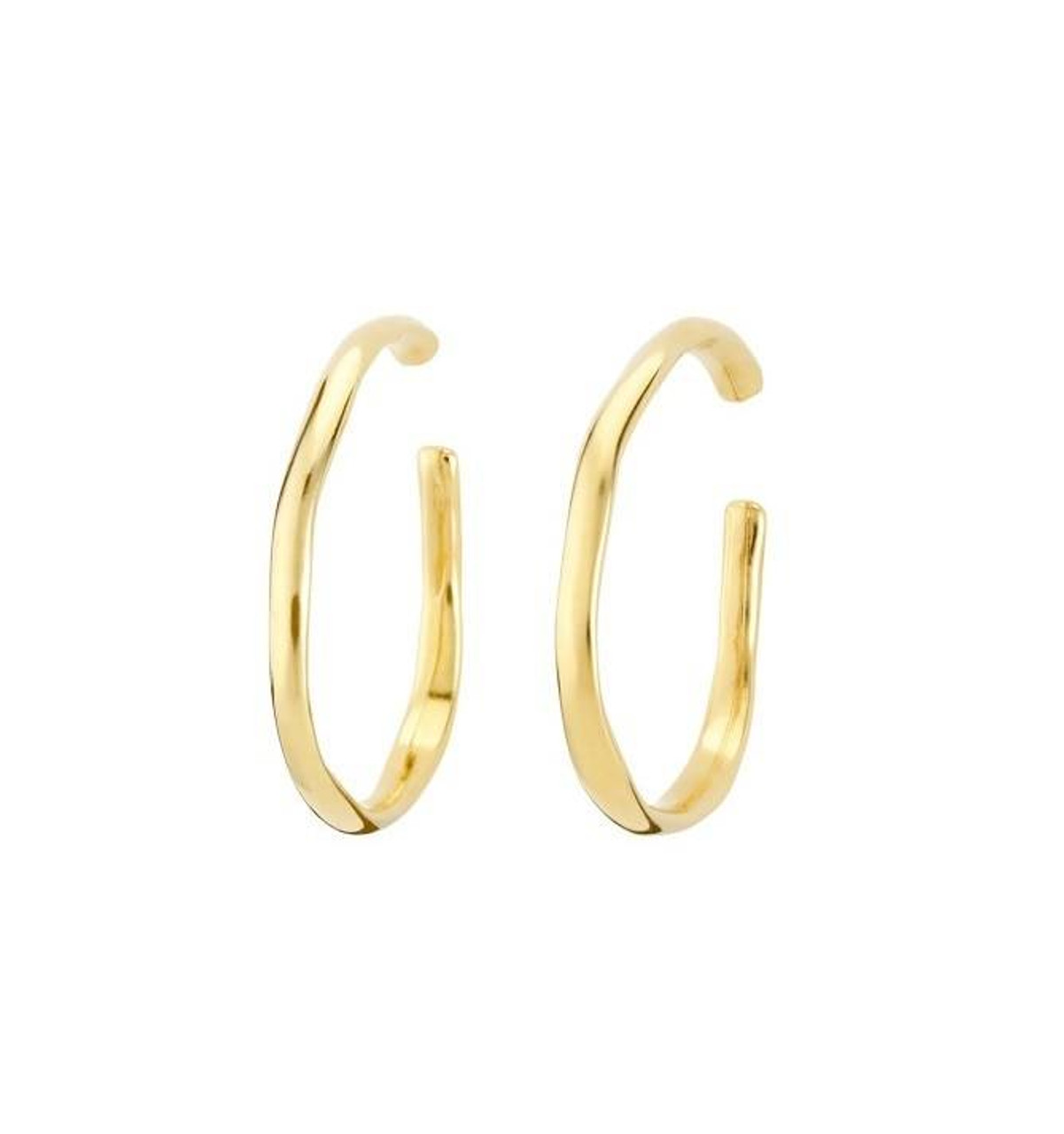 Uno de 50 Jewelry - Ohmmm... Earrings Gold | Free Shipping