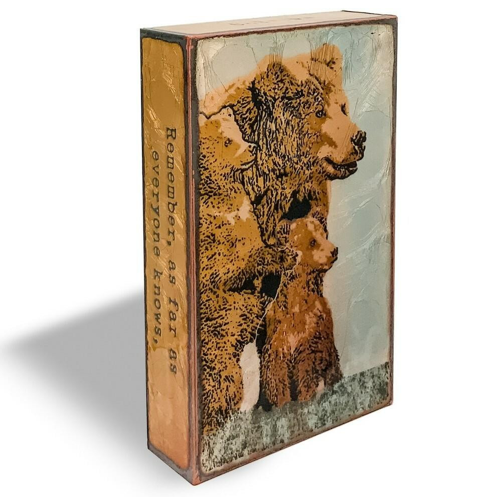 【日本未発売】ヴィンテージアート Houston Llew Spiritile Familia | Spiritile #259 | Houston Llew Spiritiles | Art and Gifts