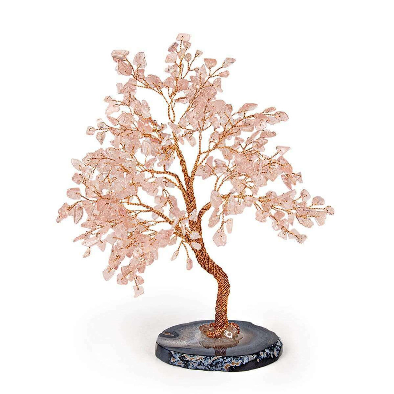 Love Harmony Feng Shui Rose Quartz Tree by Karma & Luck | Giving Tree ...