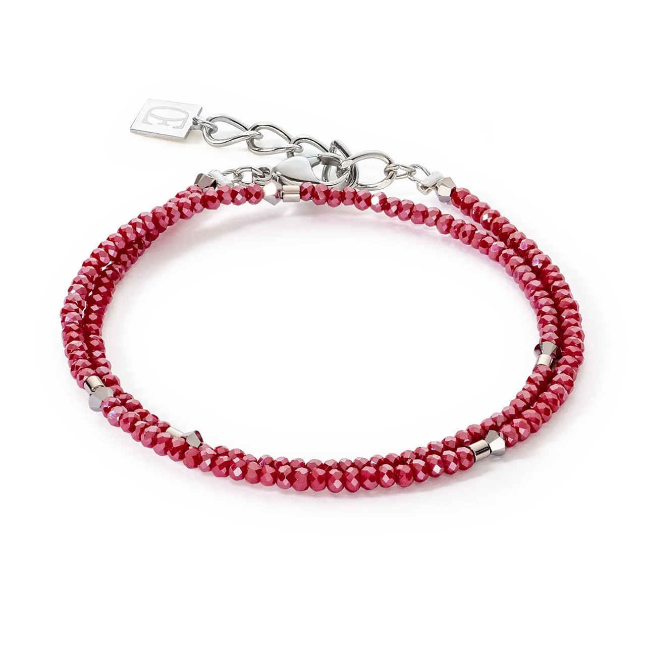 Buy online Red Nylon Beaded Bracelet from fashion jewellery for Women by  Oomph for ₹399 at 85% off | 2024 Limeroad.com