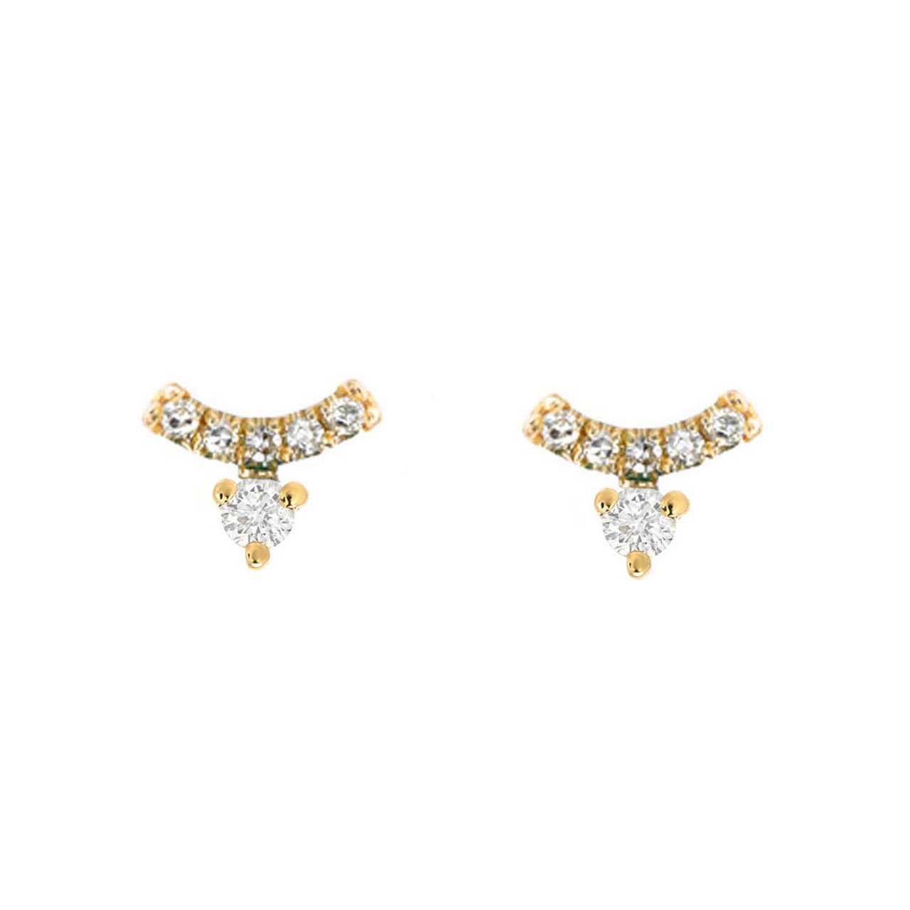 Marquise Diamond Halo Stud Earrings | sillyshinydiamonds