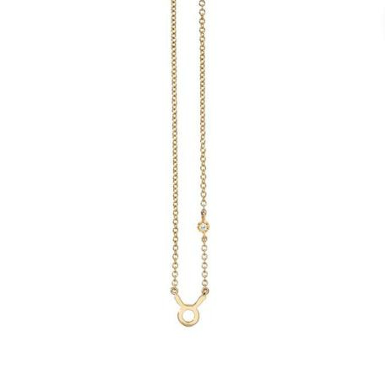 D2M 18K Gold Plated Zodiac Taurus Necklace, Jewelry, Length 18', Unisex  Teen/Adult - Walmart.com