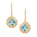 Doves by Doron Paloma Mykonos Octagonal Earrings Doves by Doron Paloma Mykonos Octagonal Earrings