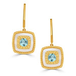 Doves by Doron Paloma Mykonos Earrings with Ridges Doves by Doron Paloma Mykonos Earrings with Ridges