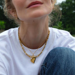 Monica Rich Kosann Slim 18K Gold Heart Locket Necklace Monica Rich Kosann Slim 18K Gold Heart Locket Necklace