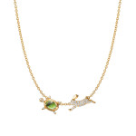 Monica Rich Kosann The Tortoise & The Hare Necklace Monica Rich Kosann The Tortoise & The Hare Necklace