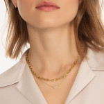 Monica Rich Kosann Pave Diamond Infinity Gold Necklace Monica Rich Kosann Pave Diamond Infinity Gold Necklace