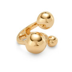 UNOde50 Ser Intrepida Ring with Negative Space - Gold