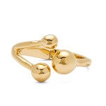 UNOde50 Ser Intrepida Cuff Bracelet - Gold