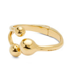 UNOde50 Ser Intrepida Cuff Bracelet - Gold