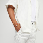 UNOde50 Ser Intrepida Leather Bracelet - Coral UNOde50 Ser Intrepida Leather Bracelet - Coral