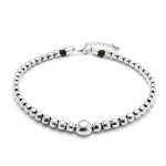 UNOde50 Ser Intrepida Silver Necklace