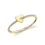 Shy Creation Diamond Heart Ring Shy Creation Diamond Heart Ring