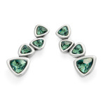 UNOde50 Ser Camaleonica Chunky Earrings - Silver