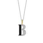 Ti Sento Milano Letter Pendant - B Ti Sento Milano Letter Pendant - B
