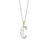 Ti Sento Milano Letter Pendant - C Ti Sento Milano Letter Pendant - C
