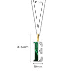 Ti Sento Milano Letter Pendant - E Ti Sento Milano Letter Pendant - E