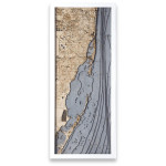 Nautical Wood Maps Key Largo to Ft Lauderdale 