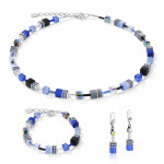 Coeur de Lion GeoCUBE Bracelet - Cobalt Blue 