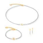 Coeur de Lion Edge & Grace Bracelet - Silver - Gold 