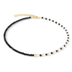 Coeur de Lion Necklace Trinity Spikes - Gold 