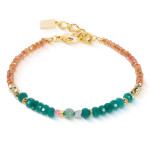 Coeur de Lion Bracelet Amulet Modern Future - Gold Multicolour-Boho