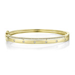 Shy Creation Double Diamond Bangle