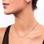 gigi CLOZEAU Classic Gigi Lapis Necklace - 19.7"
