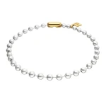 UNOde50 Snowflake Necklace - Two Tone