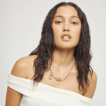 UNOde50 Snowflake Necklace - Two Tone 