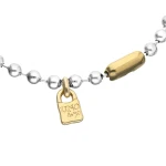UNOde50 Snowflake Necklace - Two Tone