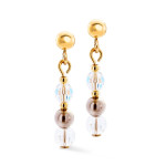 Coeur de Lion Princess Rhythm Earrings - Blush Gold