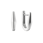Points North Huggie Earring - Sterling Silver - Petite
