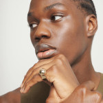 UNOde50 Ring with Sphere Shape - Gold 