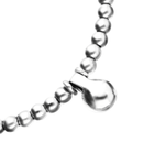 Short Beaded Necklace with Medium and Large Sphere