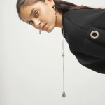 UNOde50 Long Necklace with an Adjustable Chain and Two Weights