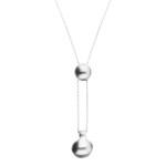 UNOde50 Long Necklace with an Adjustable Chain and Two Weights