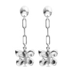 UNOde50 Butterfly Chain Earrings