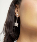 UNOde50 Butterfly Chain Earrings 