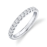 Shy Creation Diamond Eternity Band - .55 CT - White Gold 