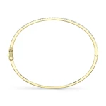 Shy Creation Diamond Bangle - Yellow Gold 