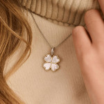 Ti Sento Milano Clover Necklace with Pendant 