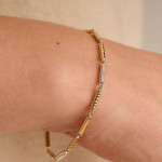 Ti Sento Milano Two-Tone Bar Bracelet
