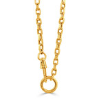 Doves by Doron Paloma 14K - 18" Box Chain with Push Clip Enhancer 