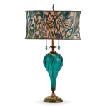 Kinzig Design Lamps Bruna (Turquoise) - Table Lamp 