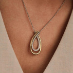 Ti Sento Milano Organic Zirconia Necklace 