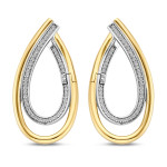 Ti Sento Milano Organic Zirconia Earrings